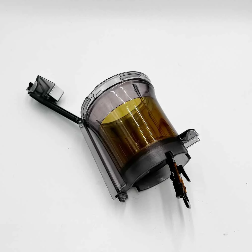 Die Einzelteile des Hurom H400 nebeneinander aufgelegt