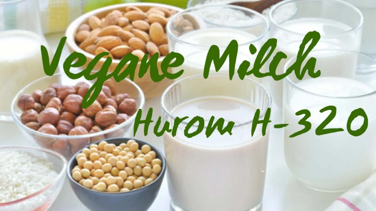 Video: Mandelmilch und Nussdrinks im Hurom Slow Juicer zubereiten